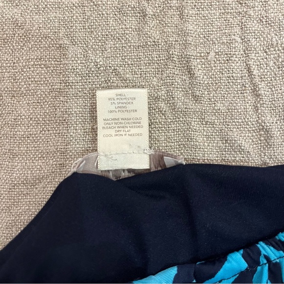 Loft summer stripe Dress , Sz M petit - Picture 8 of 8